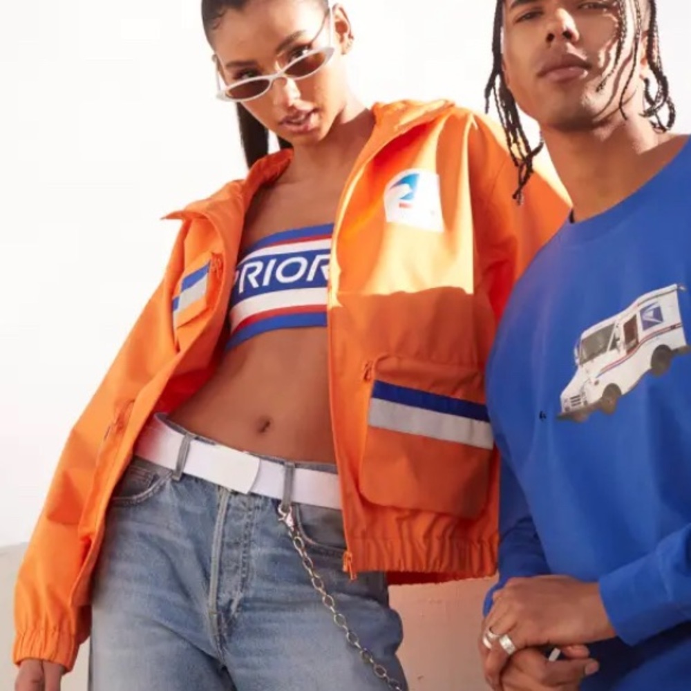USPS Collaboration With Forever 21 2019 Windbreaker Jacket